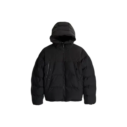 STAR RAW Темно-черный Мужской пуховик