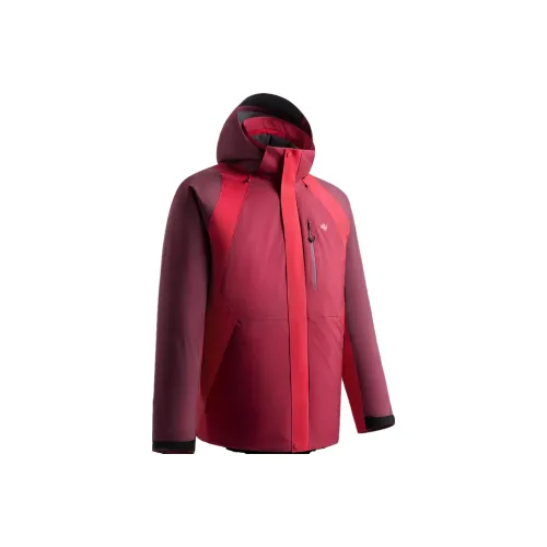 BENEUNDER Year of The Snake Limited Edition Кленовый лес Красный Чернила Фиолетовый Мужской Ветровки