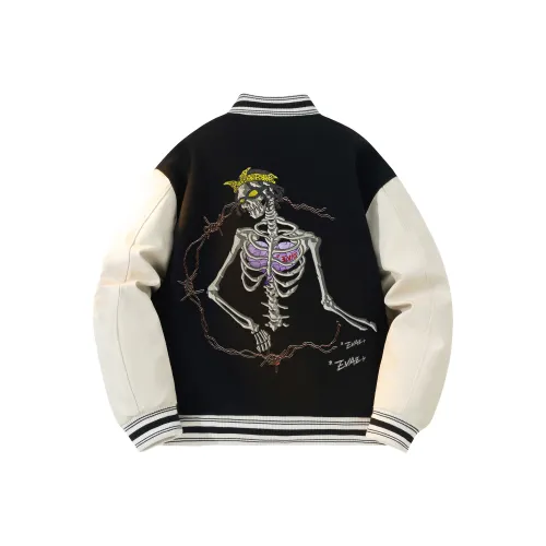 *EVAE+MOB Dreadlocks series Бейсбольная куртка Унисекс