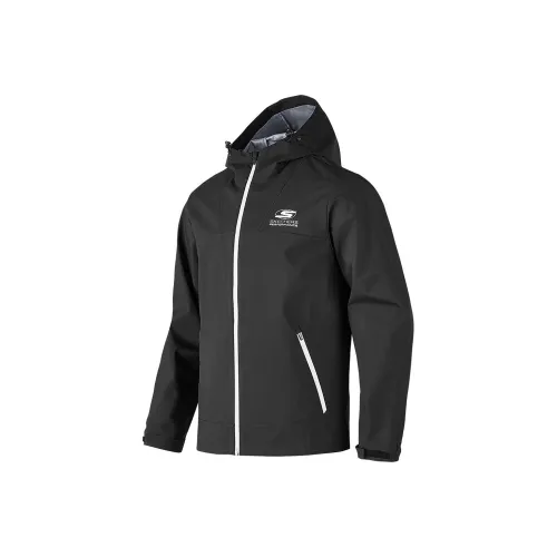 Skechers Basic Sports Series Куртки и пальто Мужской Угольный черный