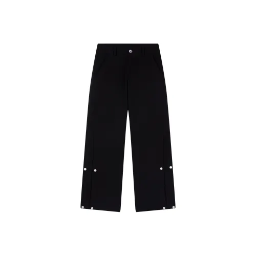 PASET Повседневные брюки Унисекс Черный