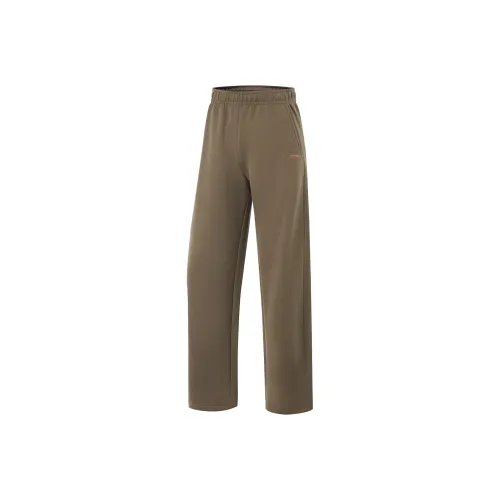 Лайнер Fitness Series Вязаные Тренировочные Штаны Унисекс Тик Коричневый