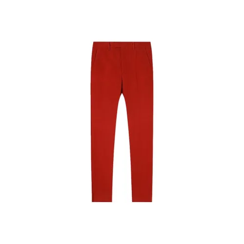 GUCCI Оранжевый Красный Мужские Повседневные Штаны