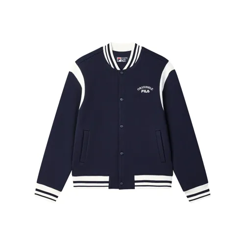 FILA ORIGINALE Бейсбольная куртка Мужская Secret Зеркально-синий