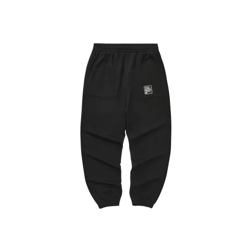 Skechers Sports Alliance Series Вязаные тренировочные брюки мужские угольно-черные