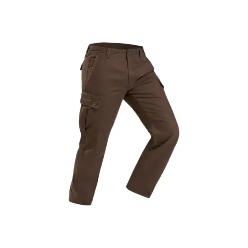 DECATHLON FORCLAZ Карго Брюки Мужские Кофейного цвета