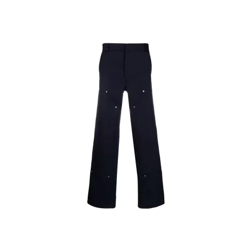 424 Темно-синий Мужские Повседневные Штаны