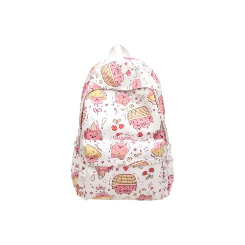 ZOGA Нейлон Рюкзак Унисекс Белый Желтый Розовый