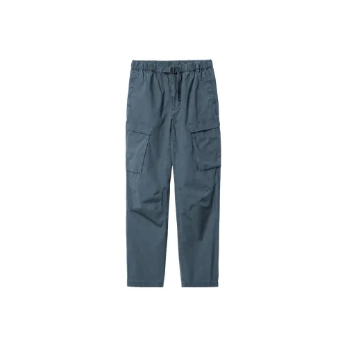 Carhartt WIP Blue Men's Casual Pants Кархартт WIP Синий Мужской Повседневный Брюки