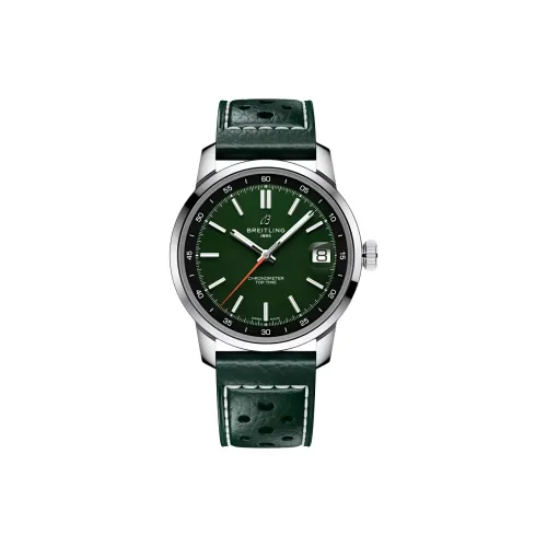 BREITLING Автоматический Механический Мужской Топ Часы Time Collection 38 мм Зеленые