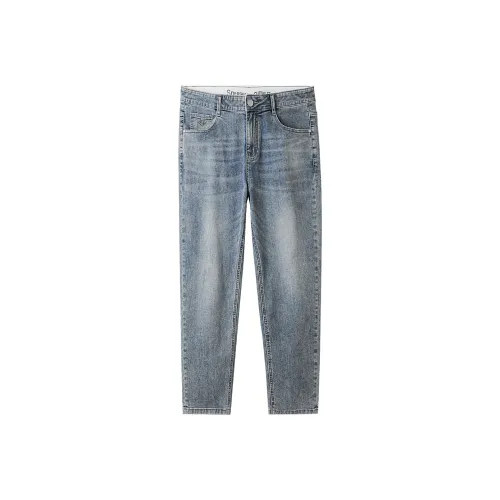 HLA Синий Серый DENIM GRADIENT Светлый 60 Мужские Джинсы