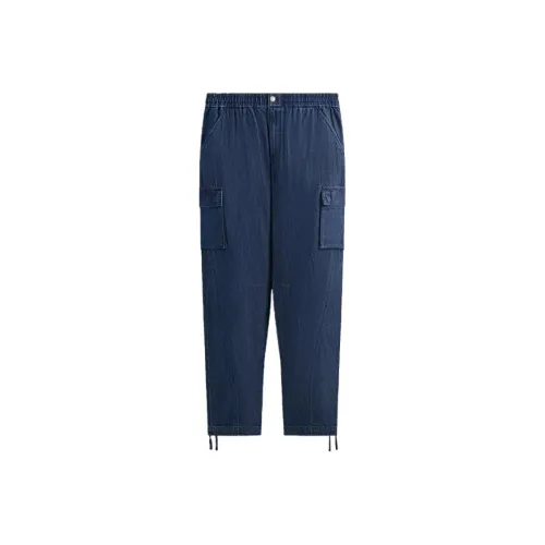 KITH FW24 Denim Chauncey Cargo Pants Men's Dark Indigo