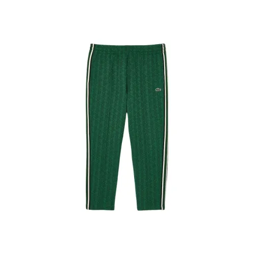 LACOSTE Вязаные тренировочные брюки мужские сосновый зеленый