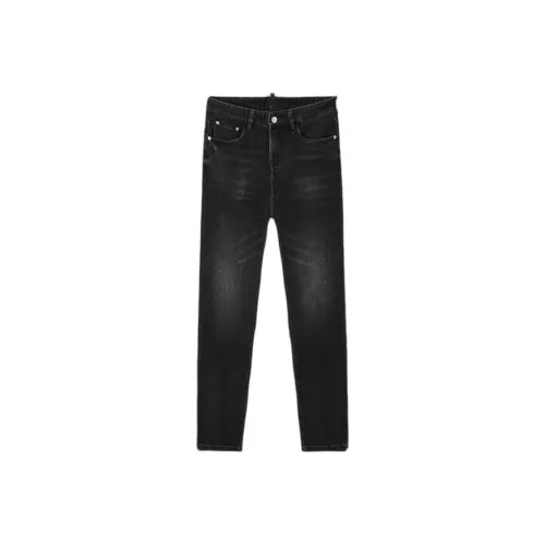 DEGAIA FW24 Джинсы Мужские Черные Серые