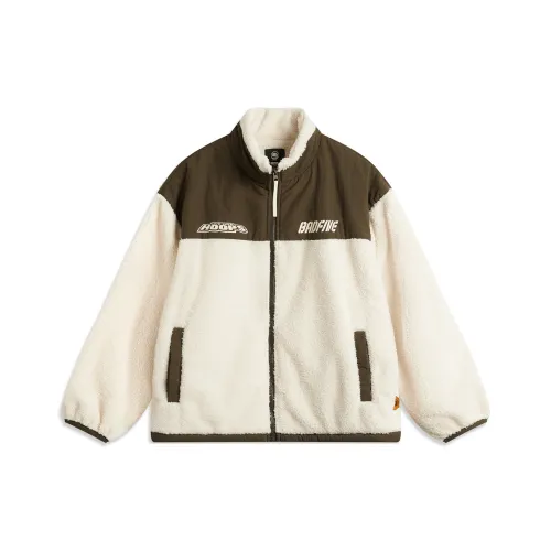 LINING Badfive Куртки и Пальто Мужской Рок Белый Серый Сланцево-Умбра