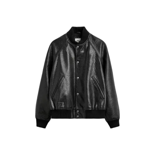 ZARA Черные Мужские Кожаные Куртки