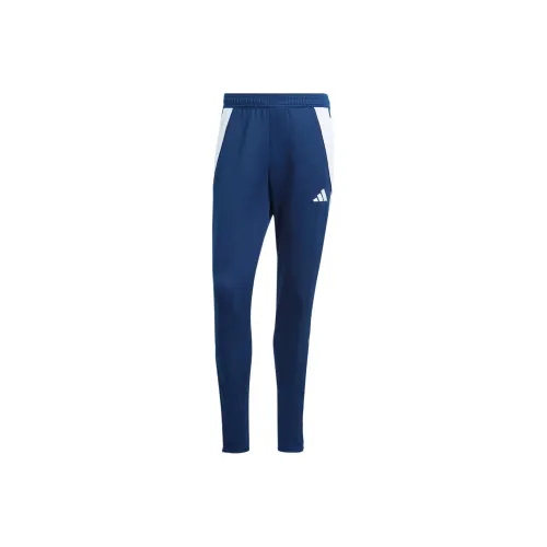 Adidas Tiro 24 Training Pants Вязаные Тренировочные Брюки Мужские Морской Синий