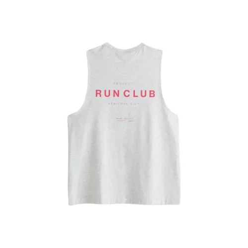 Abercrombie＆Fitch Топ без рукавов Мужской Светлый Фотиния Серый