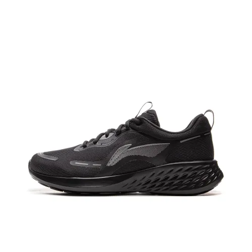 LINING Беговые кроссовки Low Top Черные Мужские