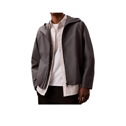 CALVIN KLEIN Тренчкот Мужской Серый