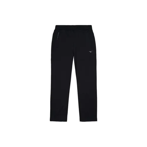 Mizuno ESSENTIAL series 09/Черные мужские вязаные тренировочные брюки