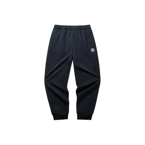 ANTA Life Collection Sports Life Collection Вязаные тренировочные брюки Мужские Основной черный