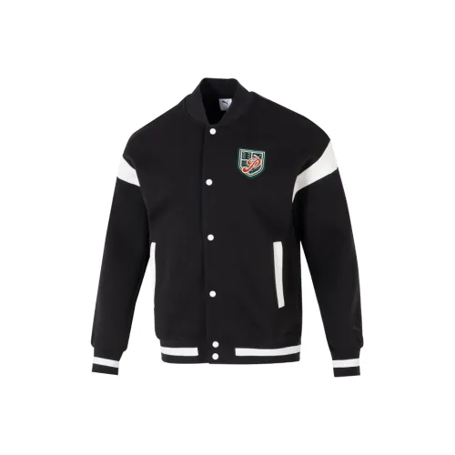 PUMA Бейсбольная куртка Мужская Черная
