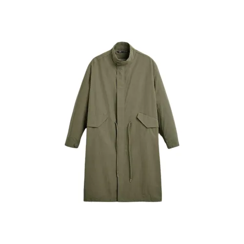 ZARA Khaki Мужской Тренч