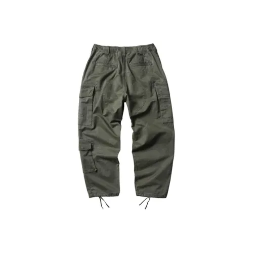 Liberaiders Olive Green Men's Casual Pants Liberaiders Оливково-зеленые Мужские Повседневные Брюки