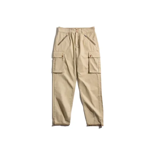 MADEN Хаки Мужские Повседневные Штаны