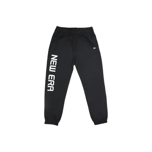 New Era Вязаные Спортивные Штаны Унисекс Черные