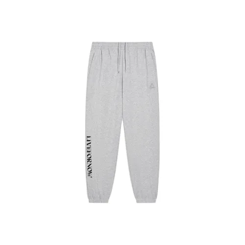 PEAK Fashion Collection Вязаные тренировочные брюки мужские New Light Фотиния серый