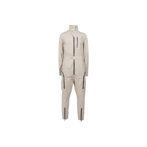 RICK OWENS Экрю Мужские Комбинезоны