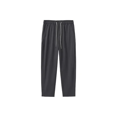 ZUO Повседневные брюки Мужские Темно-серые