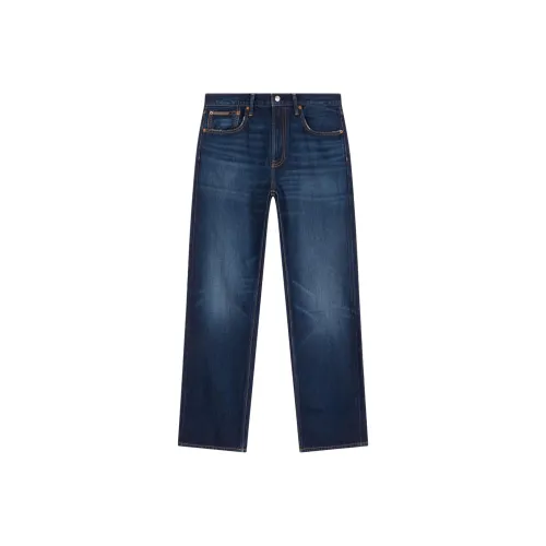 CALVIN KLEIN Джинсы Мужские Темно-синие