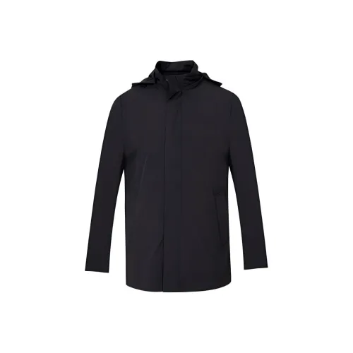 JODOLL Черный Мужской Тренч