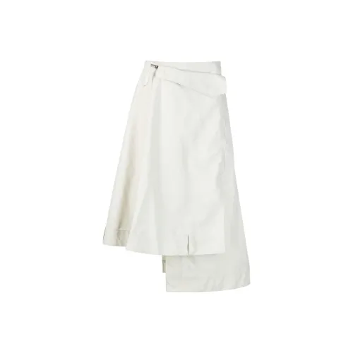 Yohji Yamamoto Экрю Мужские Повседневные Брюки