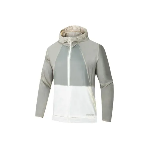 Anta Outdoor Collection Папирус Белый/Перламутровый Серый/Нефрит Серый Мужская Защита от Солнца Одежда