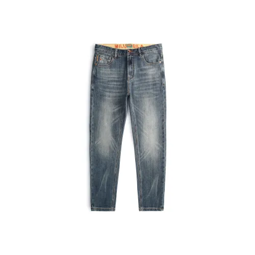 JUCY JUDY Синие Унисекс Джинсы