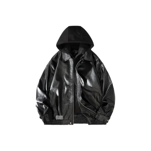 BJTY Унисекс Кожаные Куртки