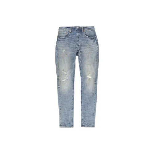 PURPLE BRAND Синий Мужской Джинсы