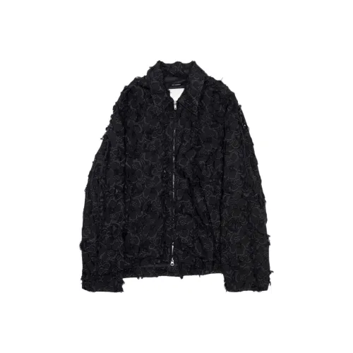 Song for the Mute FW24 Куртки и Пальто Мужской Черный