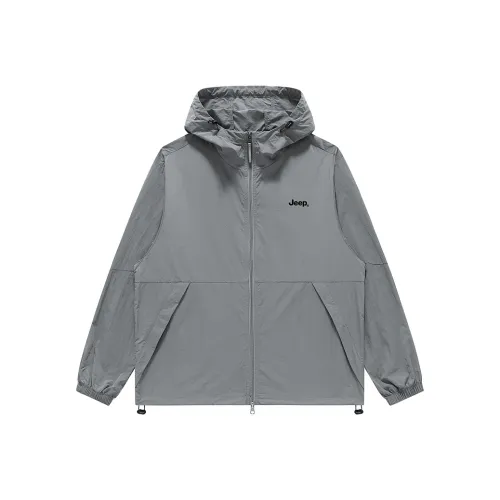 JEEP Одежда с защитой от солнца Мужская Серого цвета