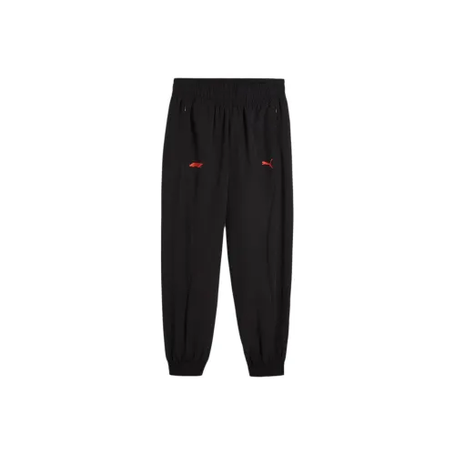 PUMA Statement Мужской Motorsport Track Pants Вязаные Тренировочные брюки Мужской Черный