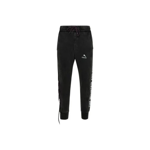 Mauna Key Черные Мужские Вязаные Спортивные Штаны