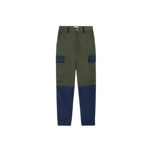 AMIPARIS FW24 Nylon Capsule Collection Карго Брюки Мужские Оливково-Зеленые
