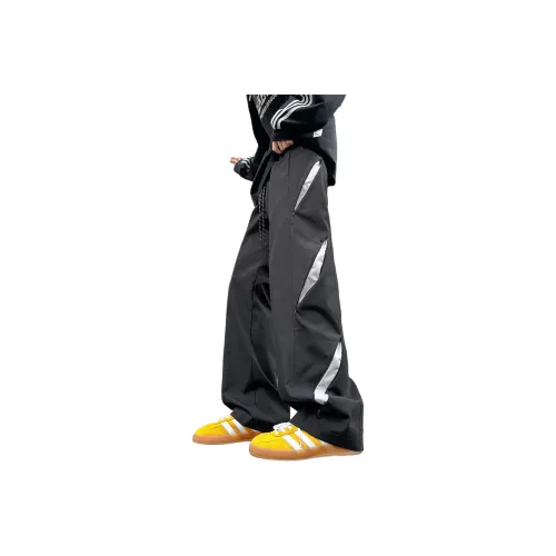 COMOWA Повседневные брюки Унисекс Черный