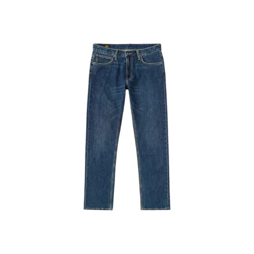 Lee совместный бренд модель Medium Blue Длина брюк 31 Мужские Джинсы