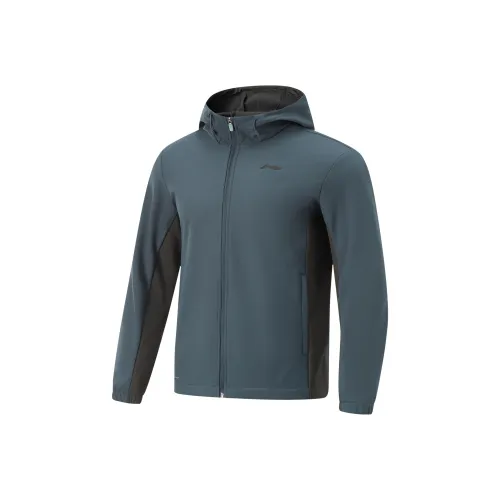 LINING Fitness Series Тренчкот Мужской Темно-синий