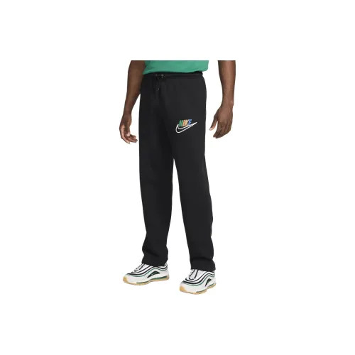 Nike Club Fleece Woven Training Pants Men's Black